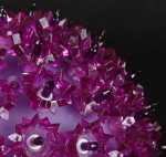 Purple 50 Light Mini Starlight Sphere 6"