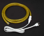 Yellow Rope Light Custom Cut 1/2" 120V Incandescent