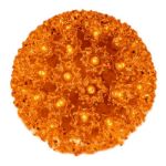 100 Orange LED 7.5" Sphere