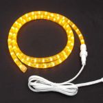 Yellow Rope Light Custom Cut 1/2" 120V Incandescent