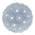 50 Twinkle LED 6" Sphere Pure White