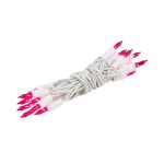 Non Connectable Pink White Wire Mini Lights 20 Light 8.5'