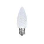 Pure White C7 LED Replacement Bulbs 25 Pack