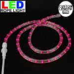 Pink LED Custom Rope Light Kit 1/2" 2 Wire 120v