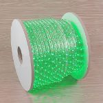 Green LED Spool 150' 1/2" 2 Wire 120V