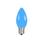 C7 - Blue - Ceramic (plastic) LED Replacement Bulbs - 25 Pack