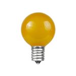 Yellow Satin G30 5 Watt Replacement Bulbs 25 Pack
