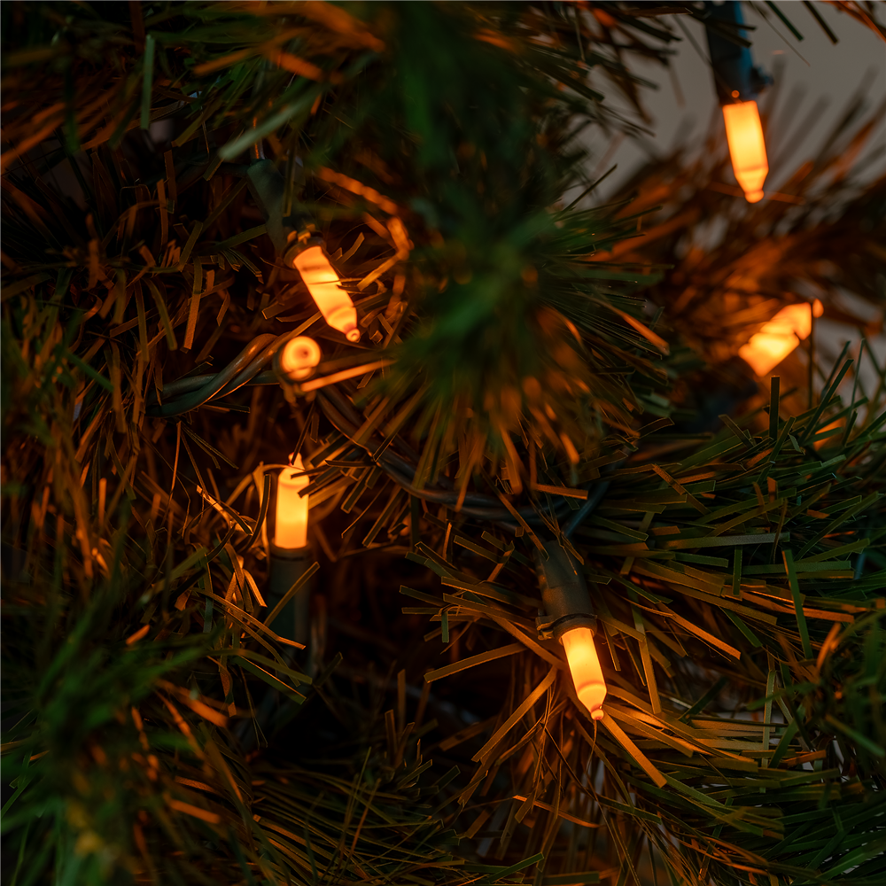 RetroGlo orange mini lights
